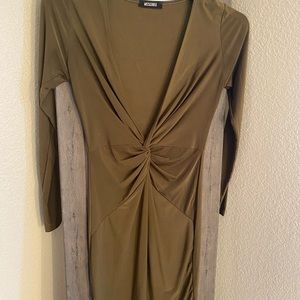Olive green dress